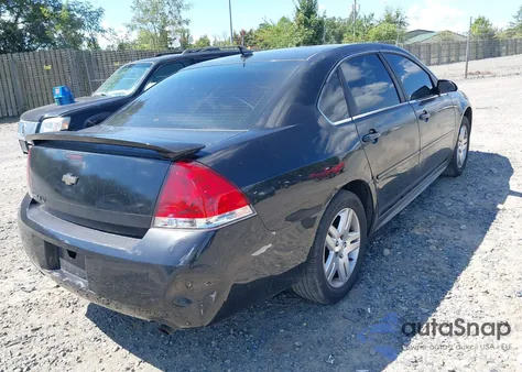 2012 Chevrolet Impala Lt from USA, damaged, VIN 2G1WB5E33C1133437